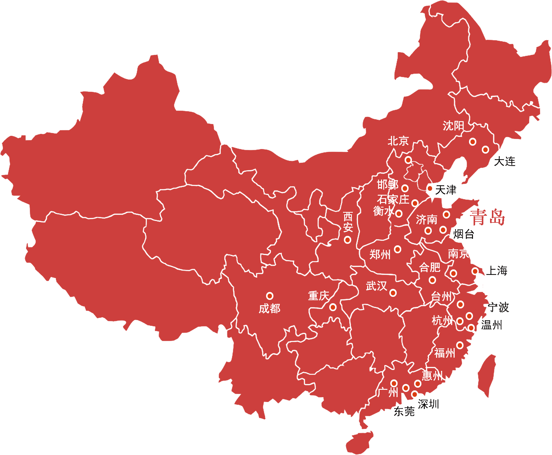 广告妈妈全国销售区域网络